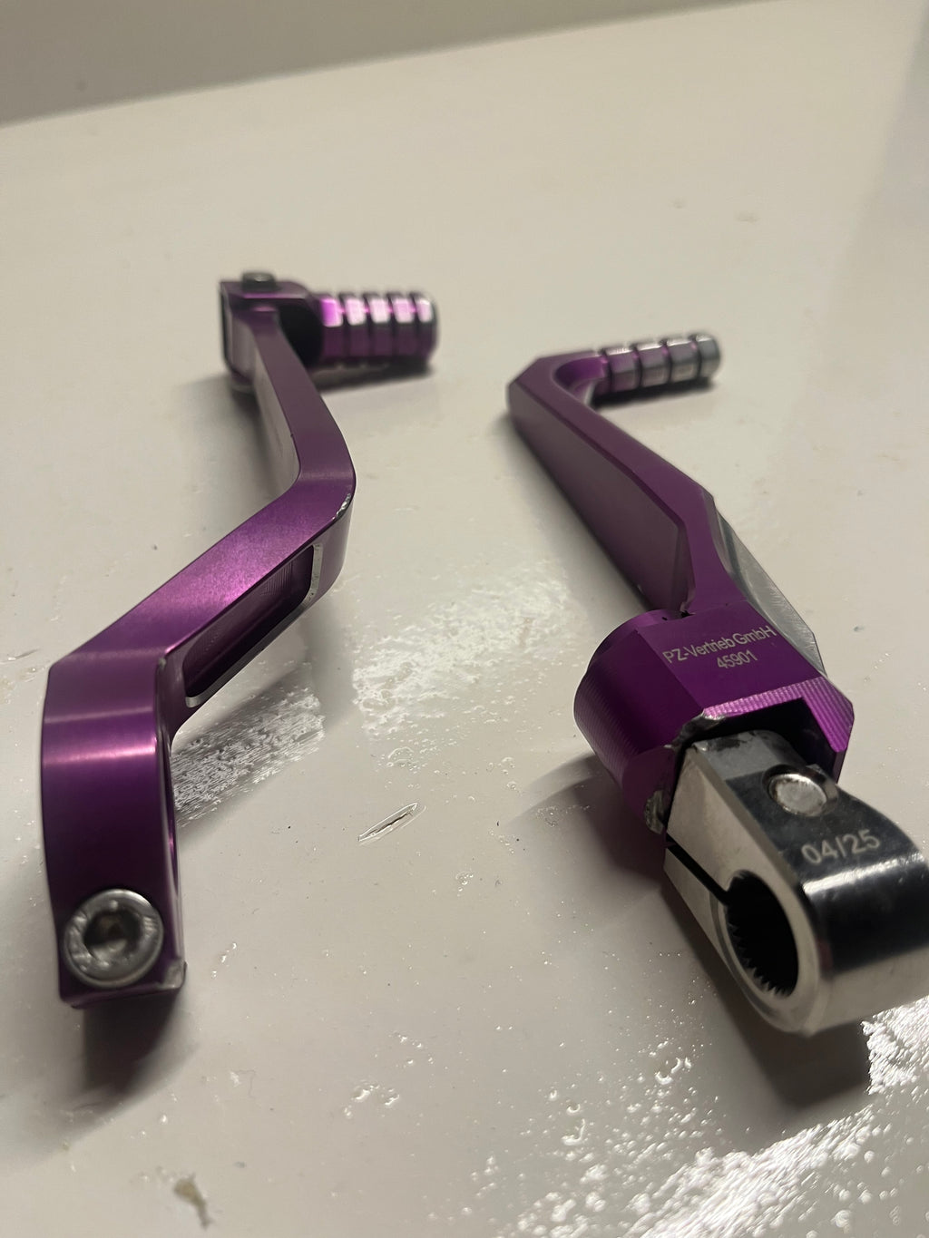 Pz-Tuning Kickstarter und Schalthebel