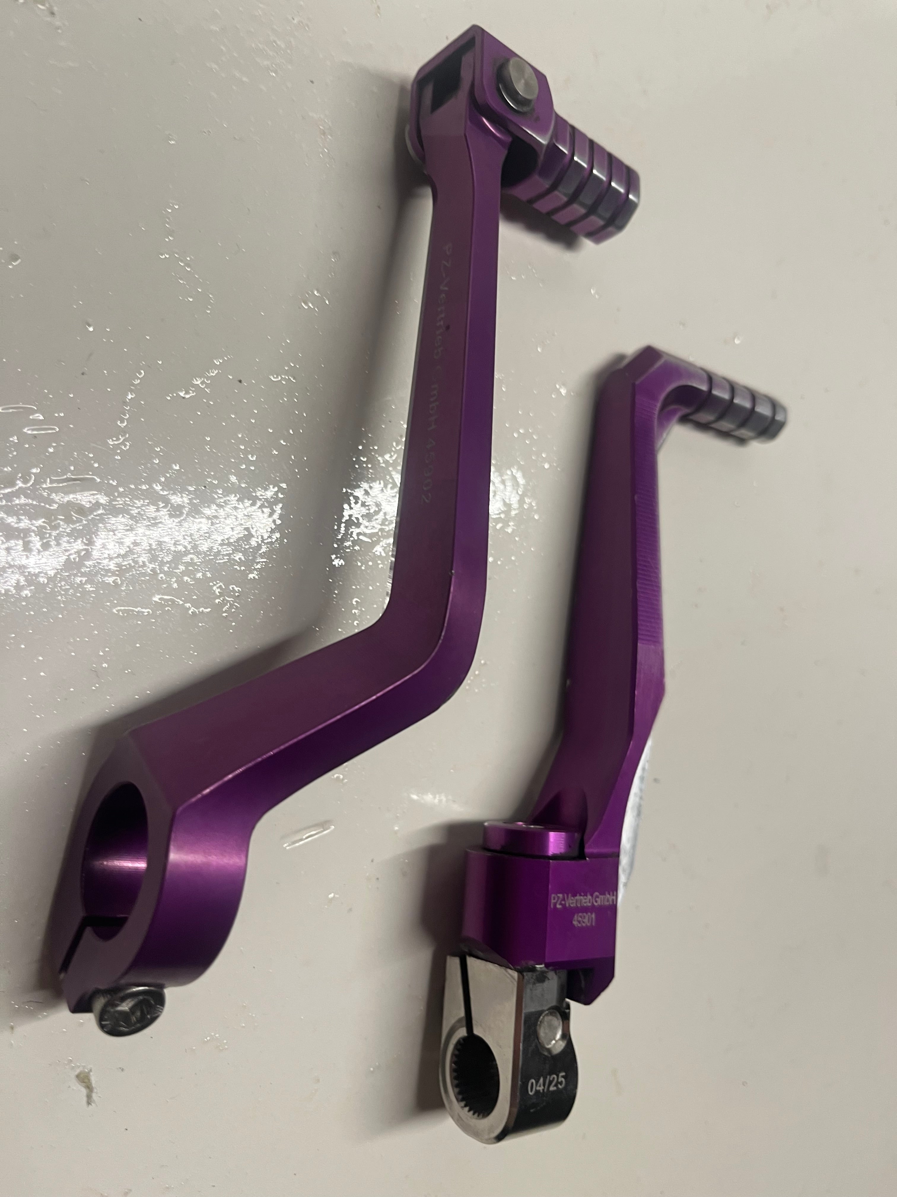 Pz-Tuning Kickstarter und Schalthebel