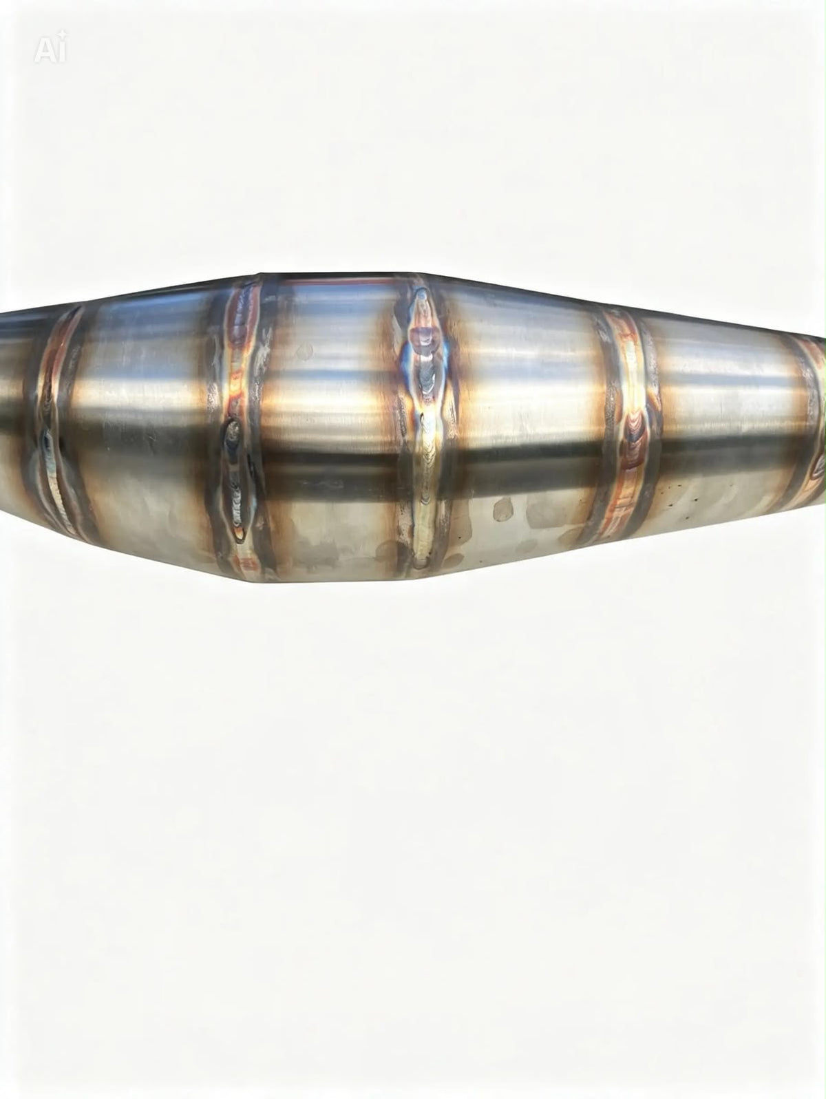 PZ-Tuning EDELSTAHL RENNAUSPUFF "110 SPEZIAL" FÜR 110CCM