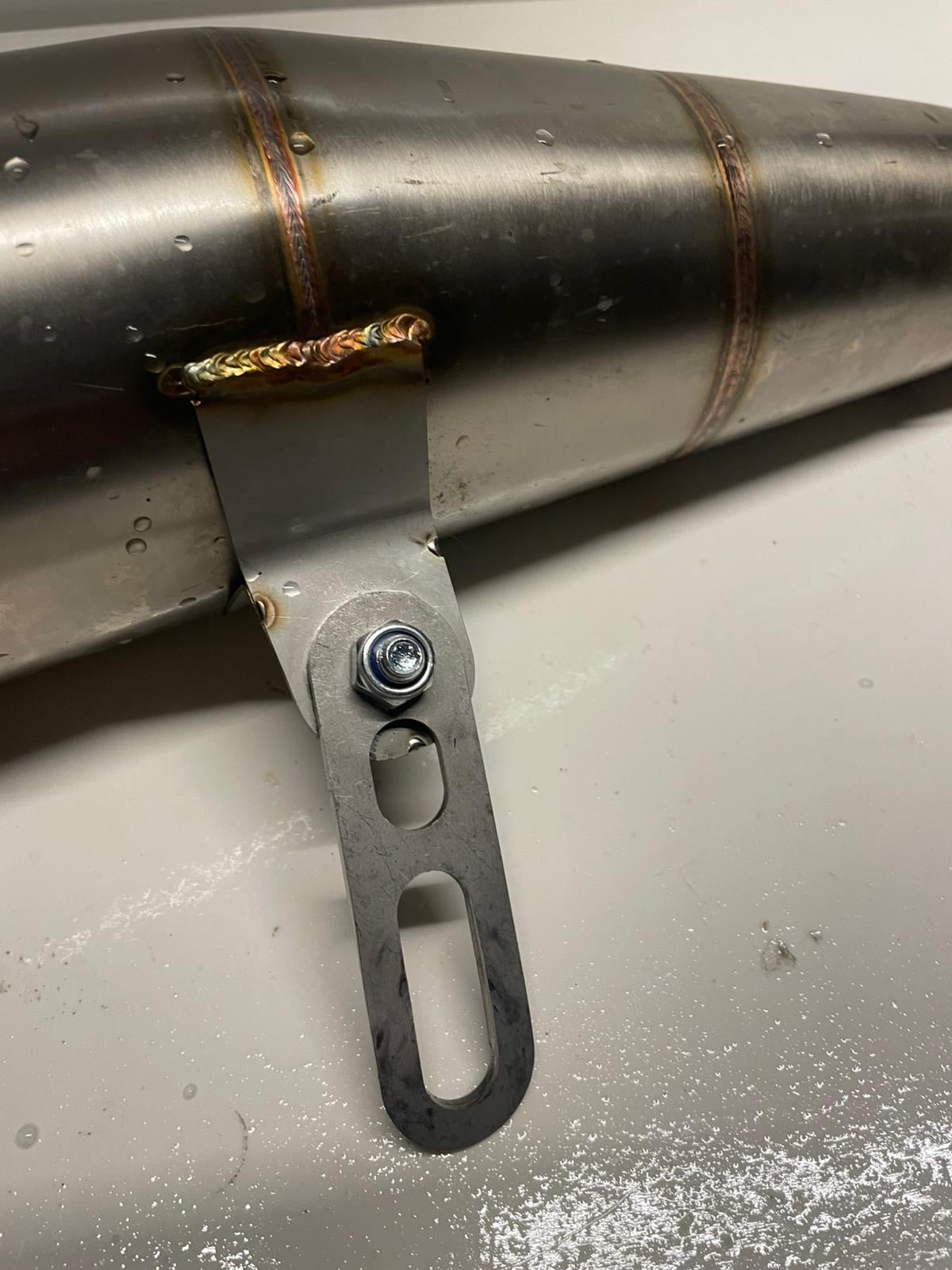 ZT Rennauspuff Edelstahl 2021 Straßenverlegung