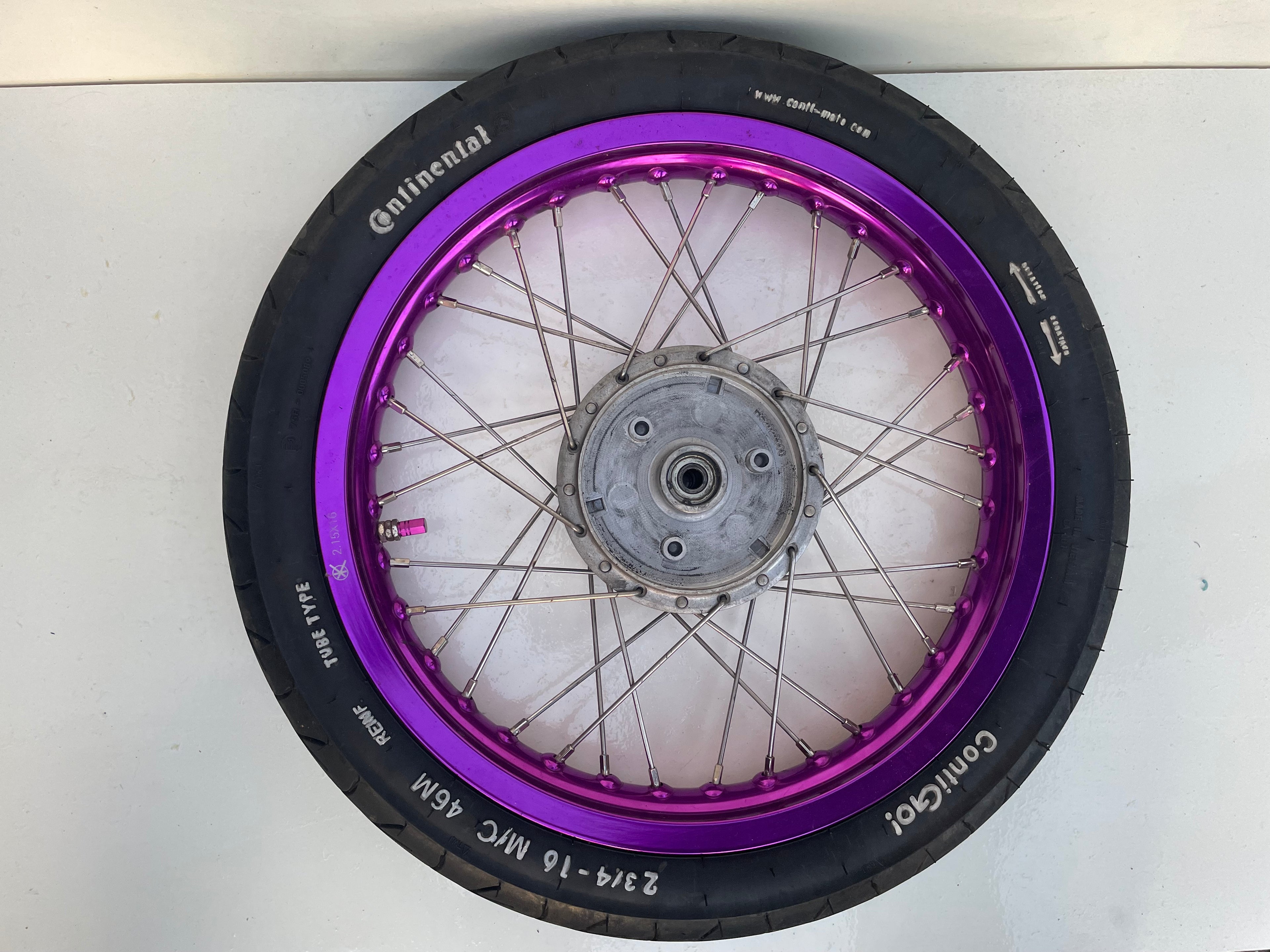 Kompletträder - 1.85x16 l 2.15x16 - Lila