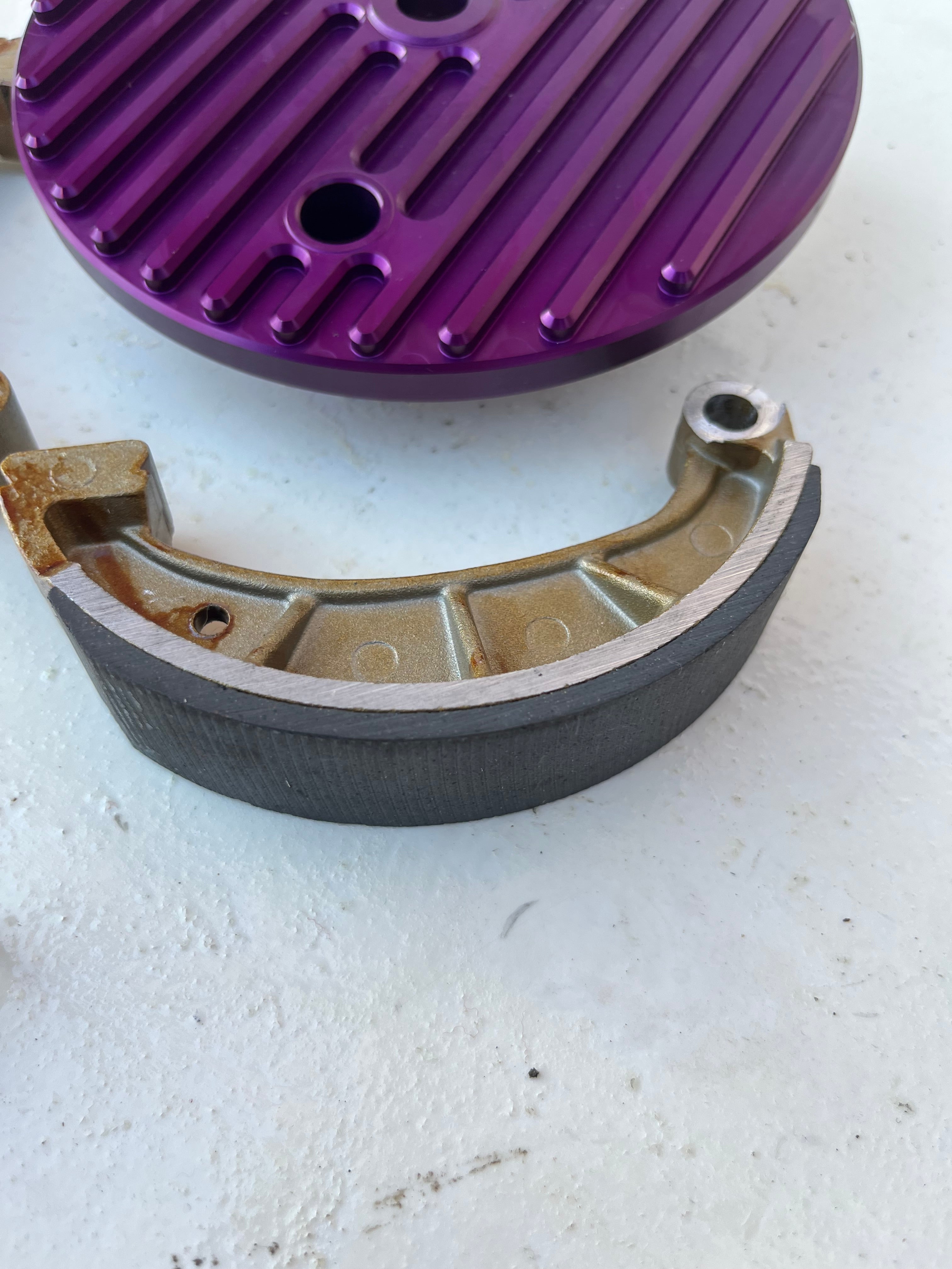 SH-Tuning CNC Bremsschild (neuwertig)