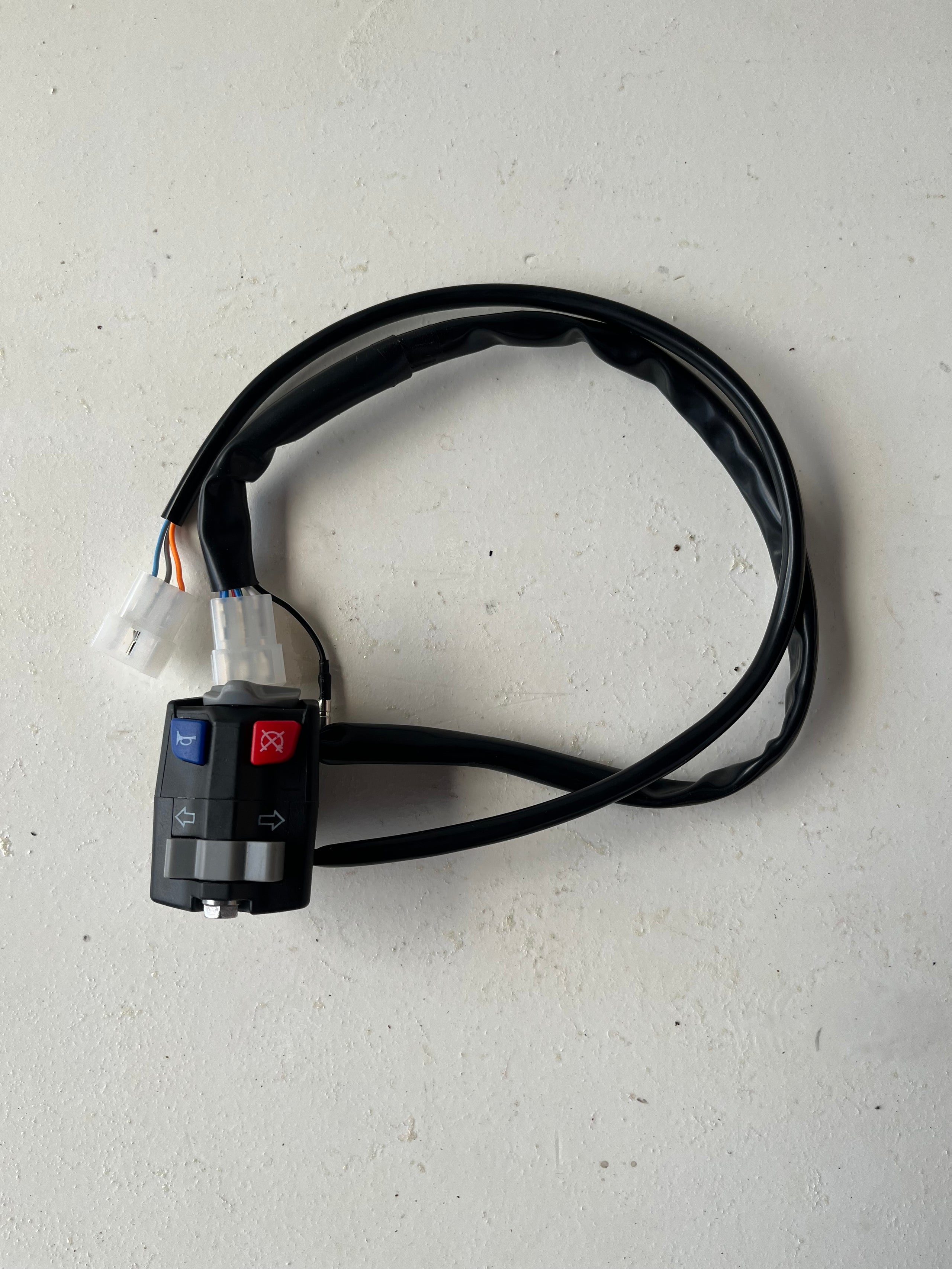 KOMBISCHALTER LICHT, HUPE, BLINKER, KILLSWITCH PERFEKT FÜR SIMSON MOPEDS MIT RACING KUPPLUNGSHEBEL (Neuware)