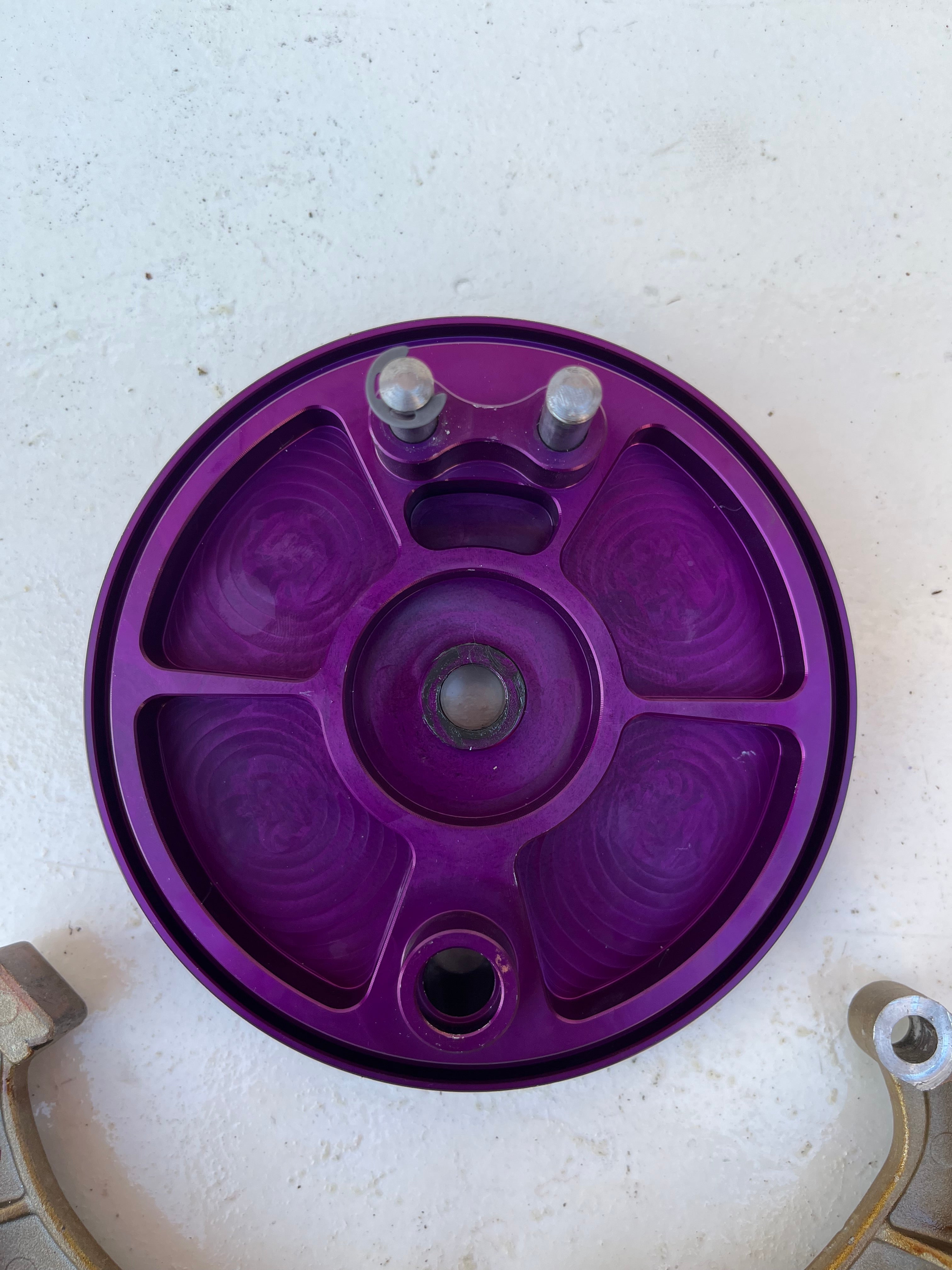 SH-Tuning CNC Bremsschild (neuwertig)