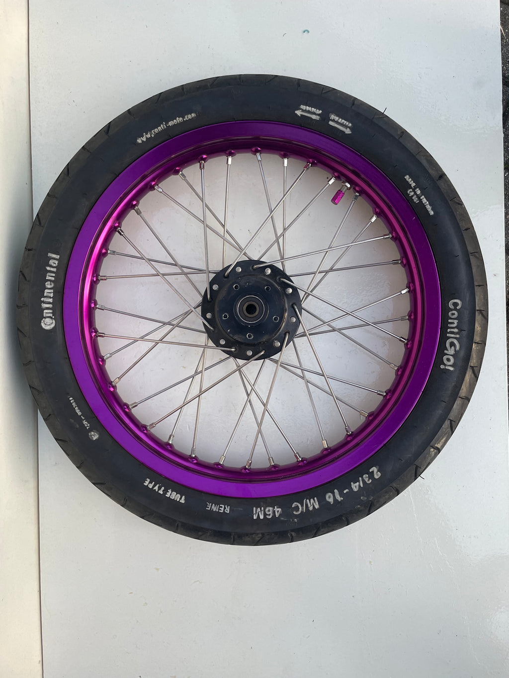 Kompletträder - 1.85x16 l 2.15x16 - Lila