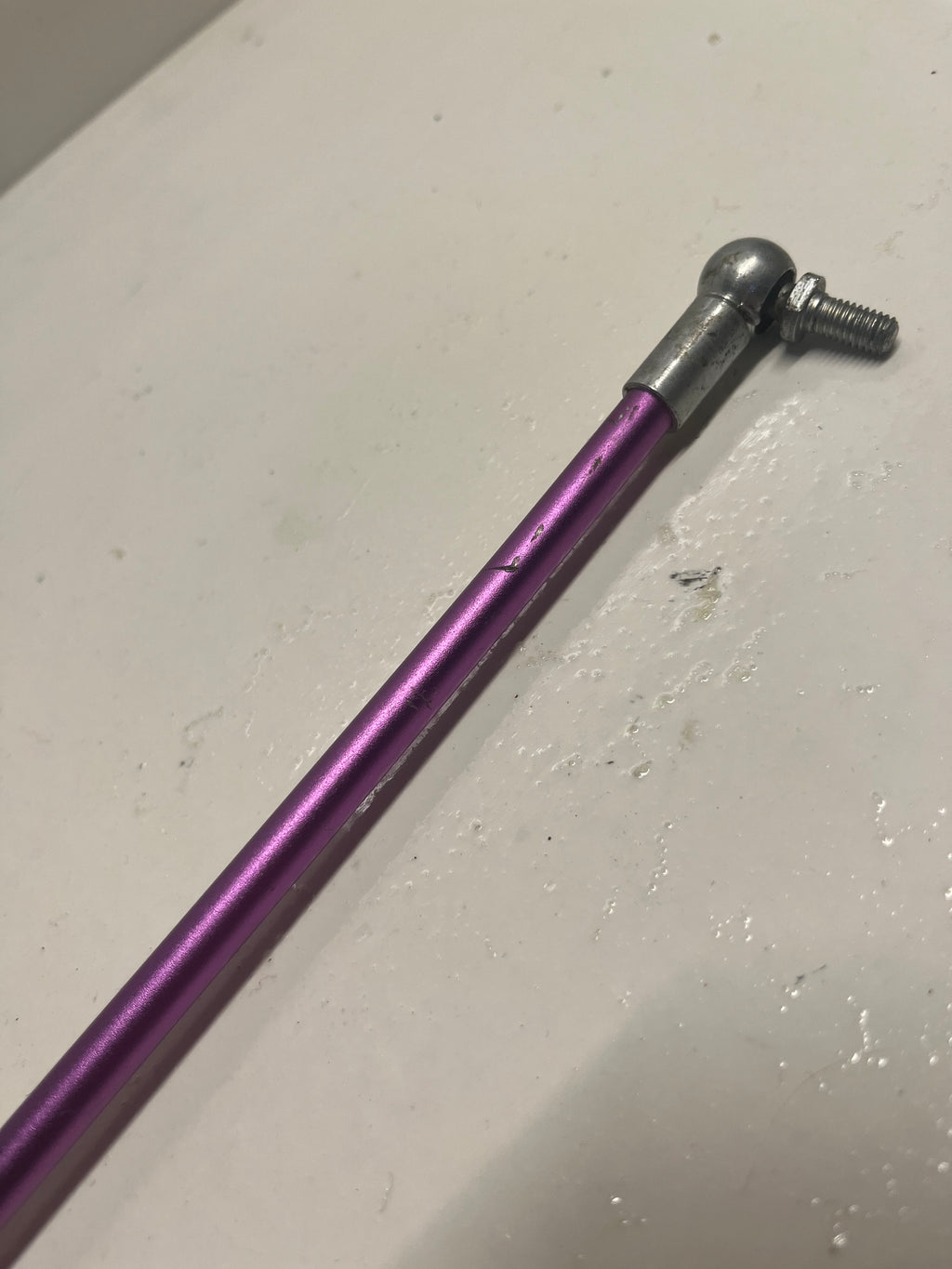 Bremsgestänge kugelgelagert