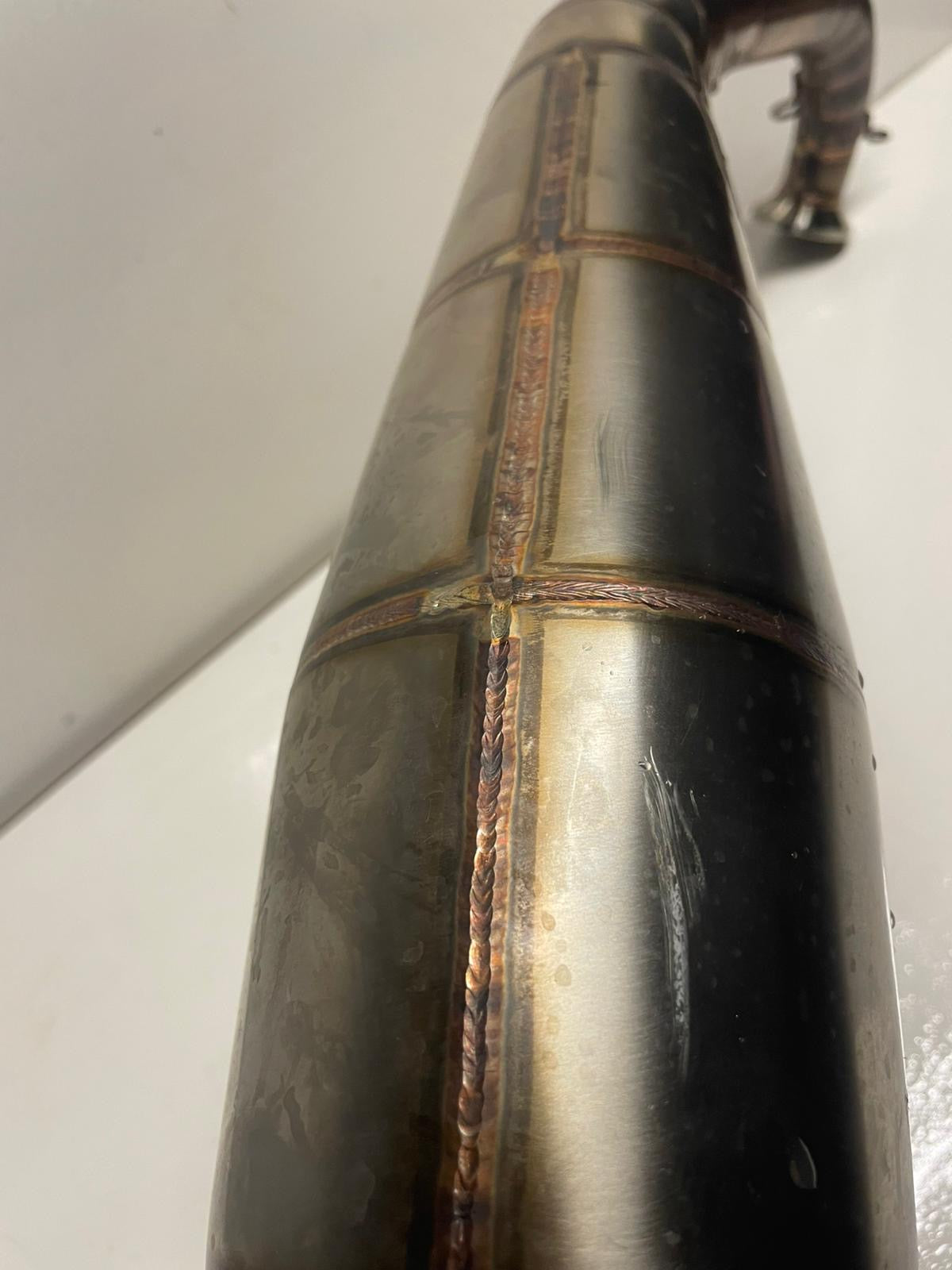 ZT Rennauspuff Edelstahl 2021 Straßenverlegung