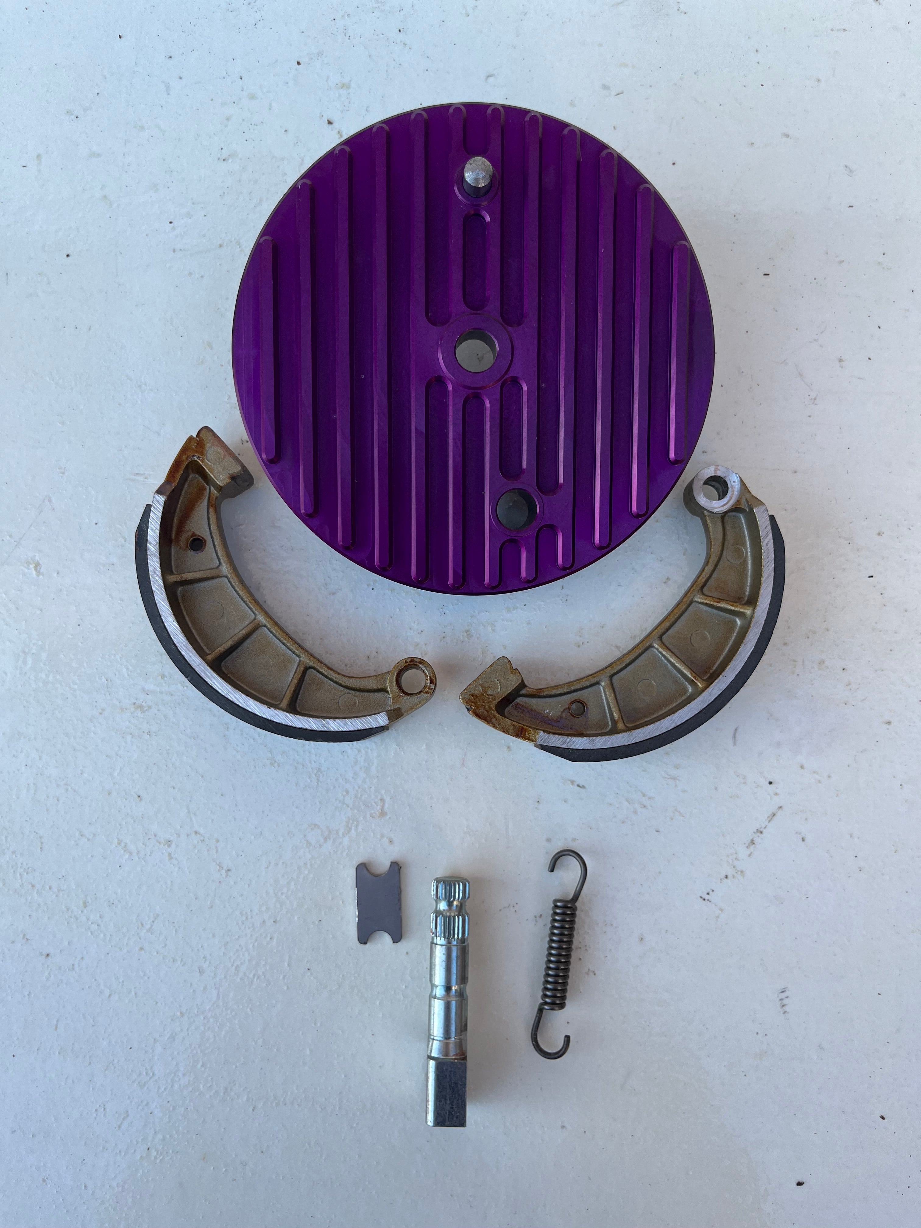 SH-Tuning CNC Bremsschild (neuwertig)