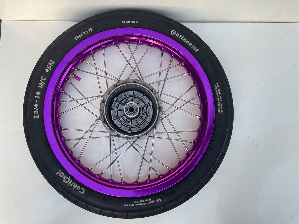 Kompletträder - 1.85x16 l 2.15x16 - Lila