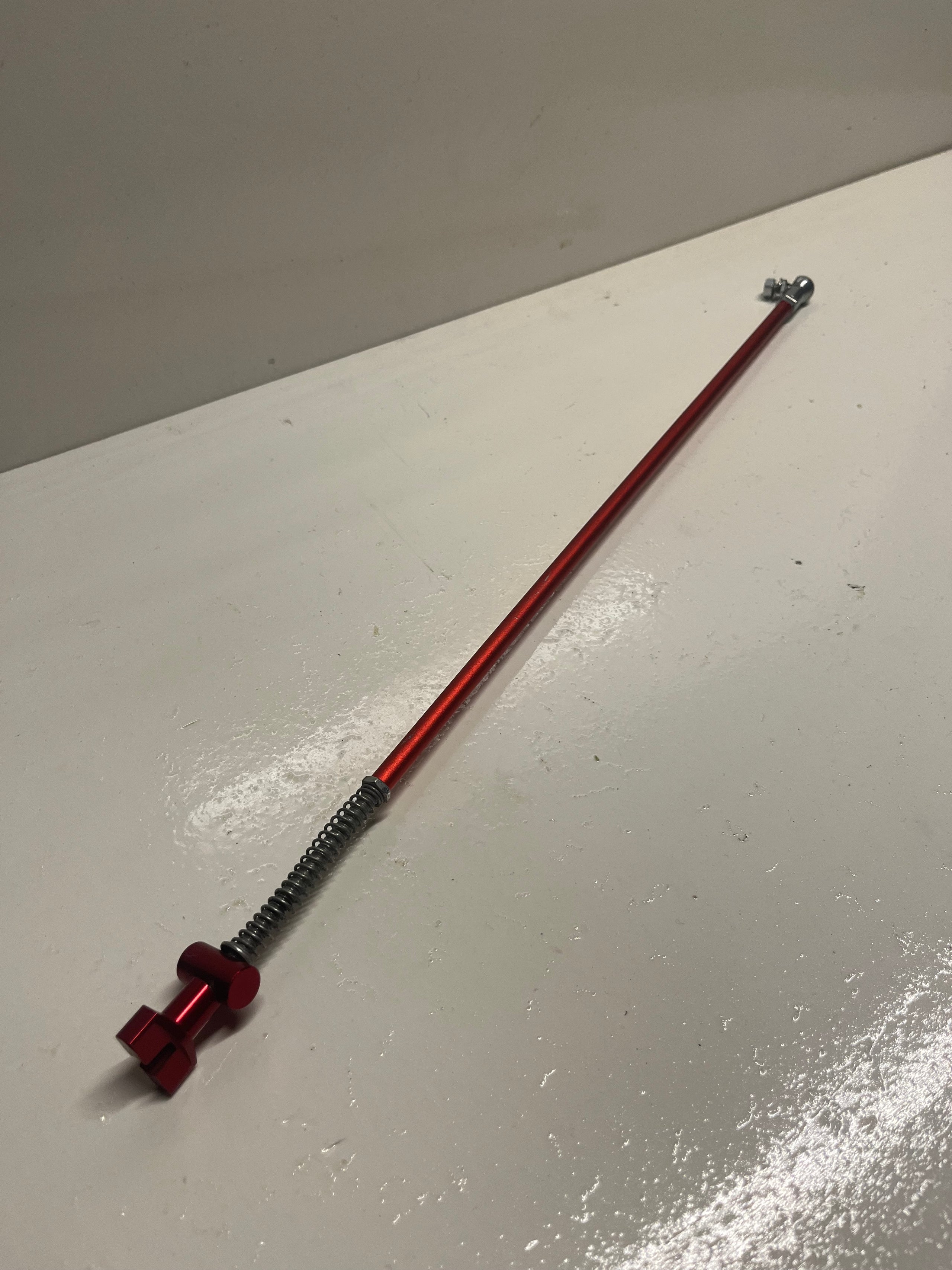 Bremsgestänge kugelgelagert