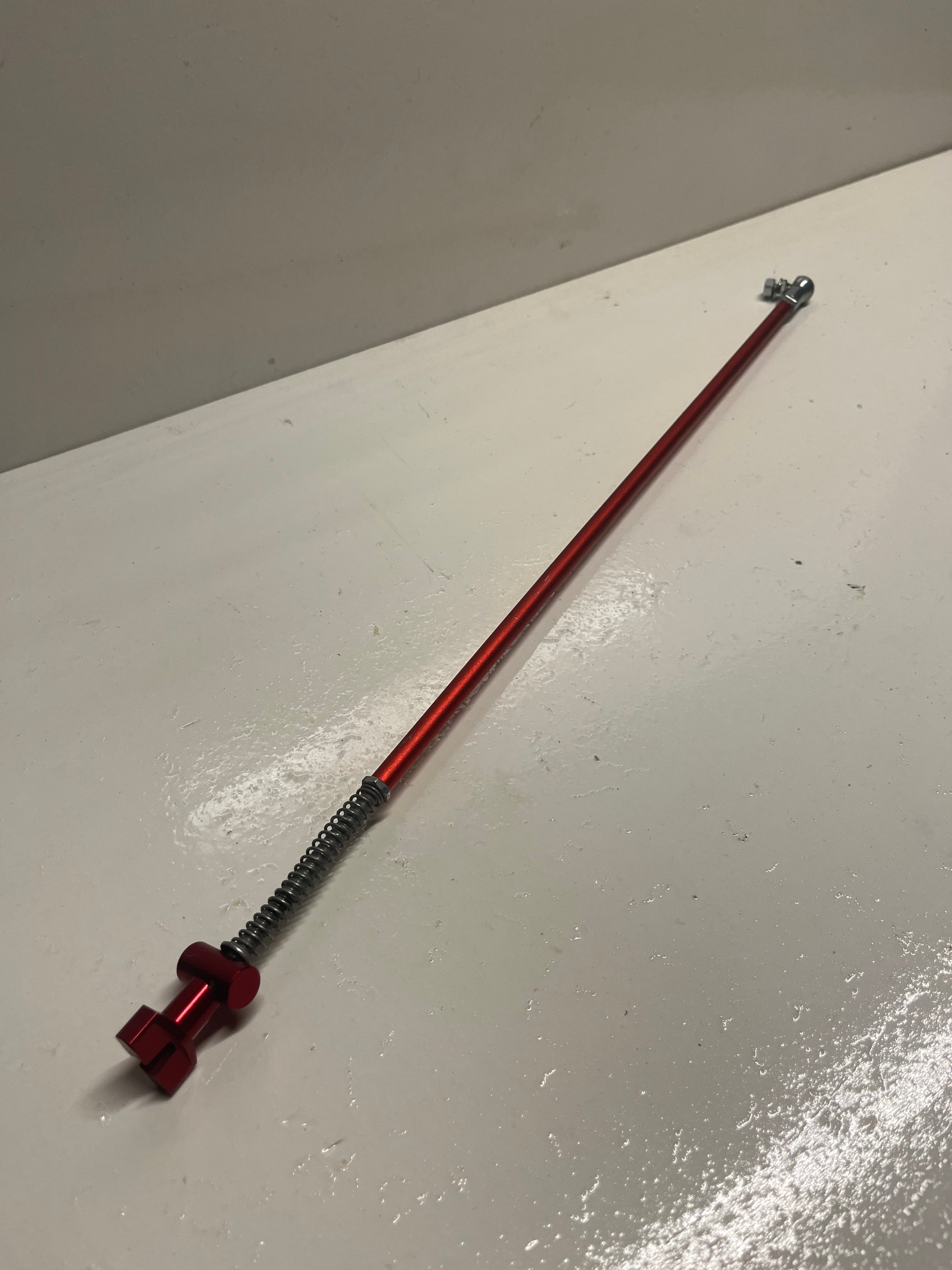 Bremsgestänge kugelgelagert