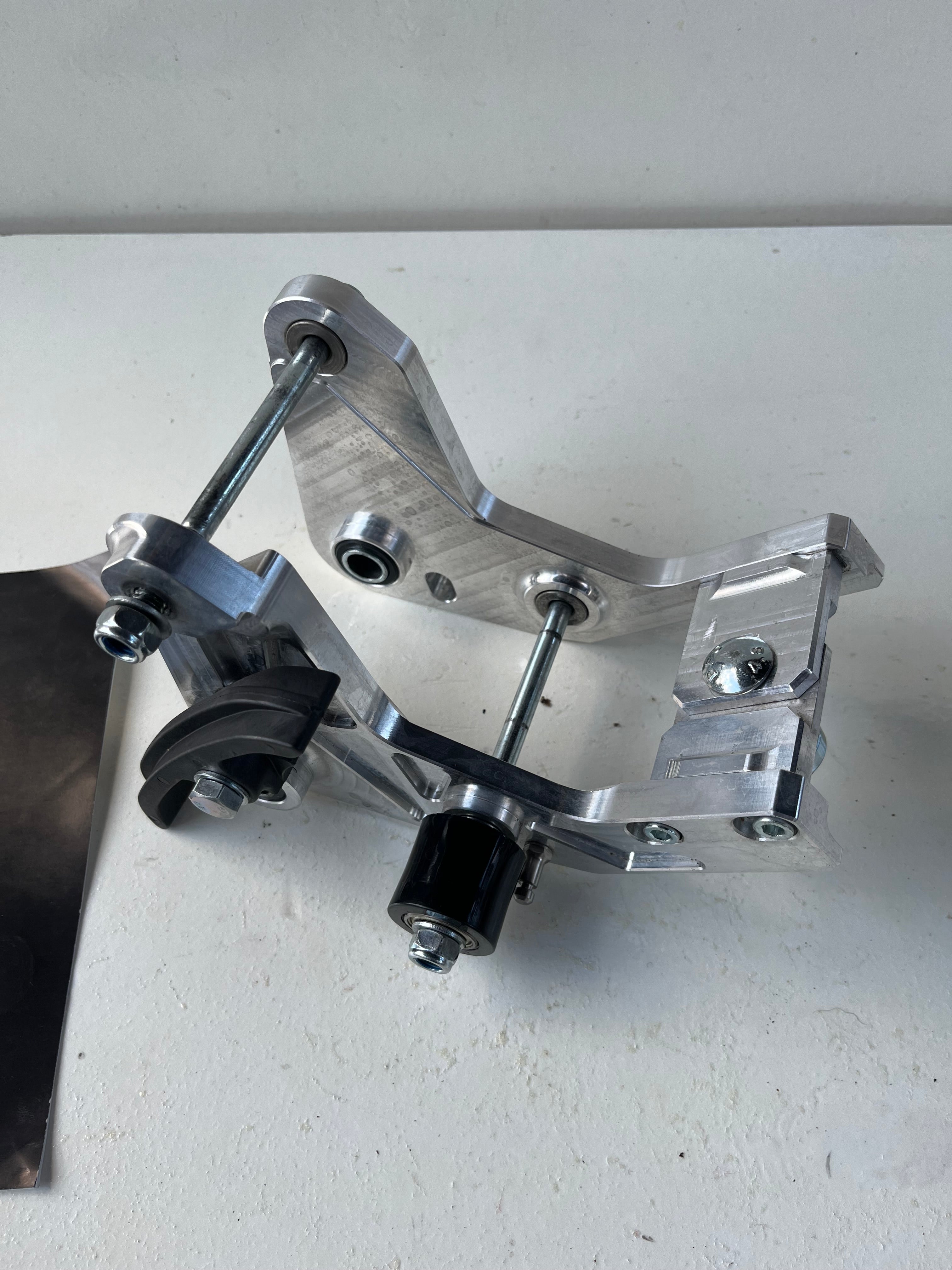PZ-Tuning CNC Motorhalter Natur inklusive Teilegutachten