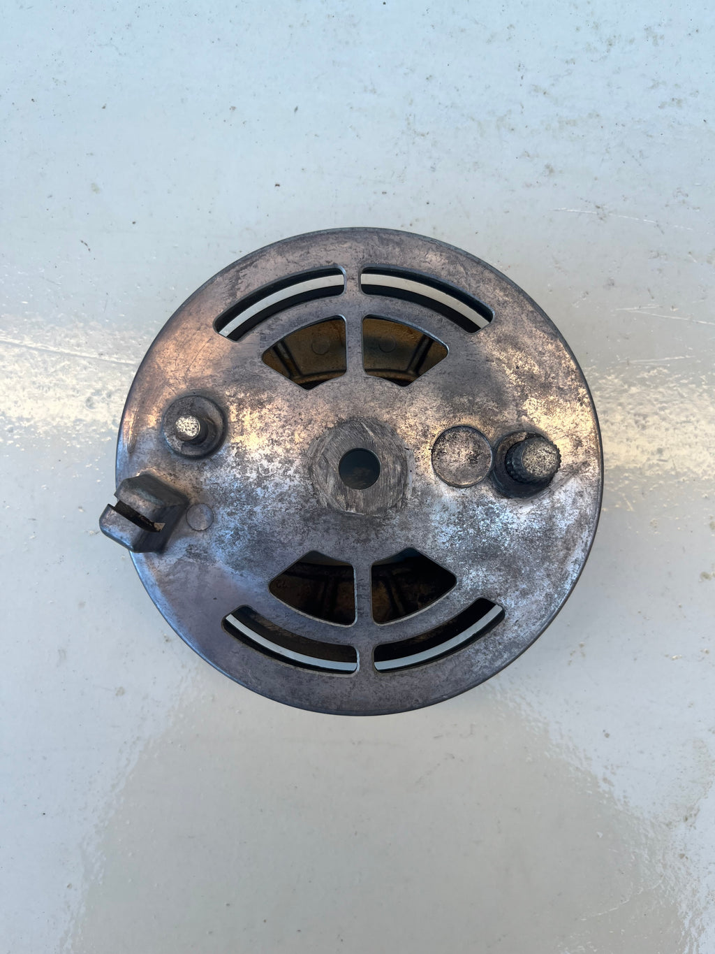 Bremsschild hinten