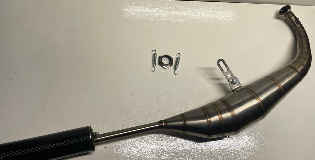 ZT Rennauspuff Edelstahl 2021 Straßenverlegung