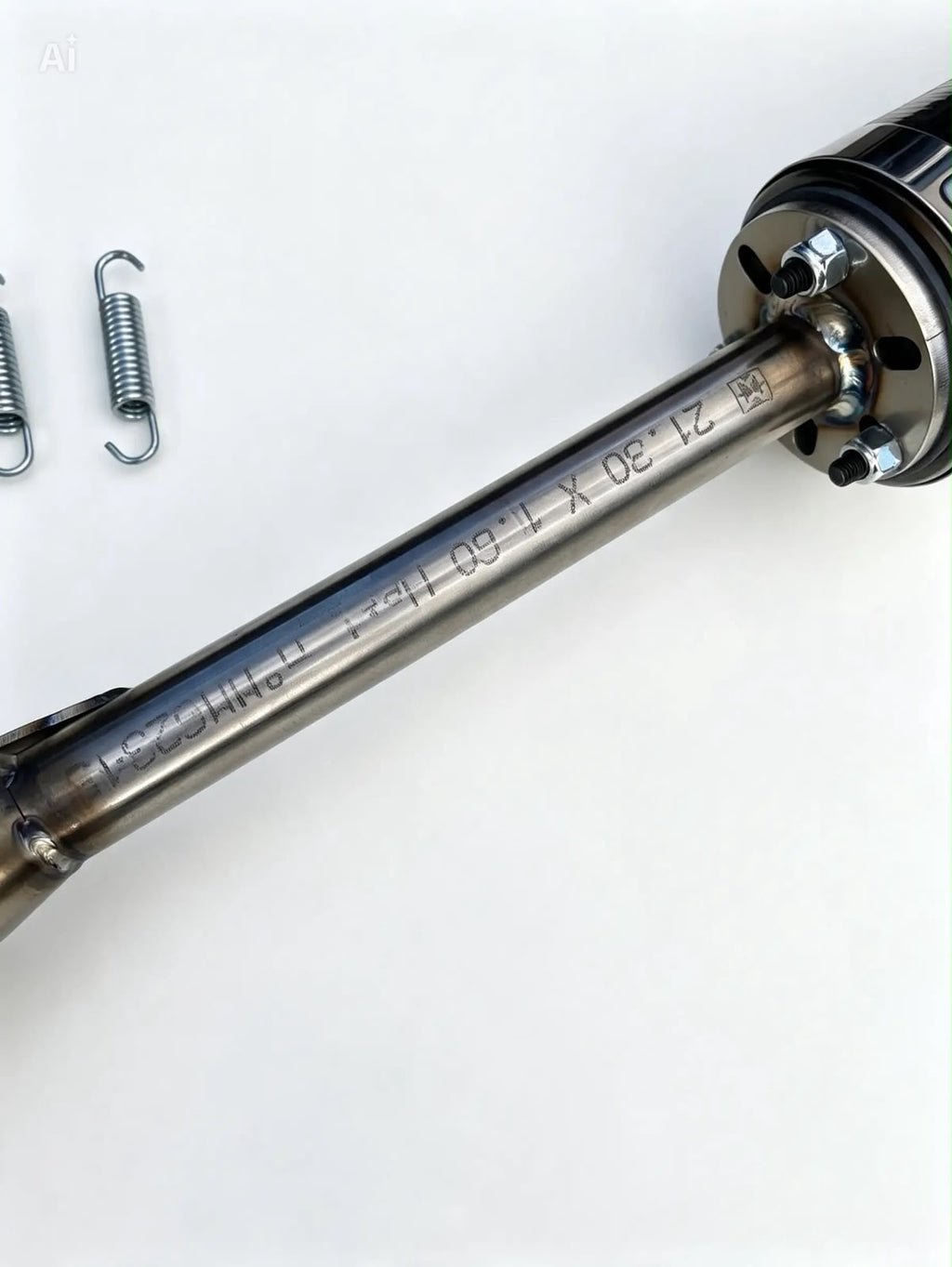 PZ-Tuning EDELSTAHL RENNAUSPUFF "110 SPEZIAL" FÜR 110CCM