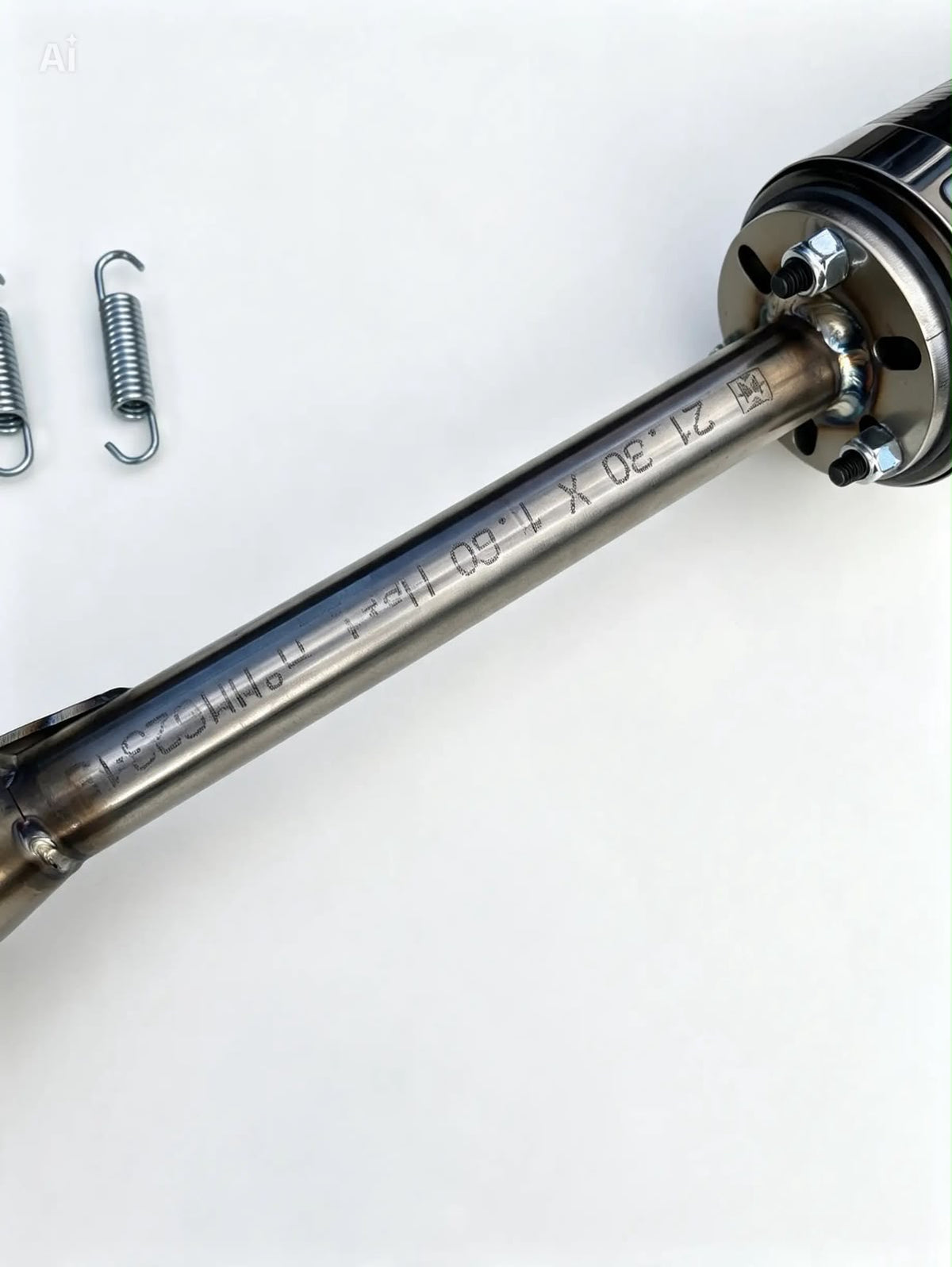 PZ-Tuning EDELSTAHL RENNAUSPUFF "110 SPEZIAL" FÜR 110CCM